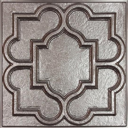 Ceilume Victorian 2ft x 2ft Tin Ceiling Tile V1-VICTOR-22PBR